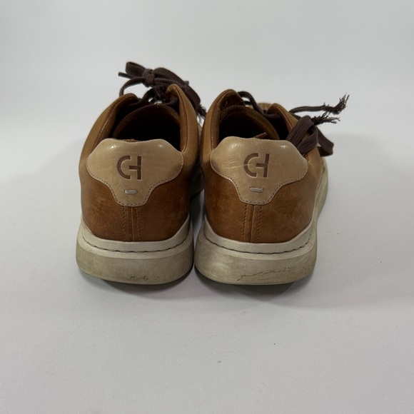 Cole Haan Tan Leather Sneakers - Picture 3 of 8
